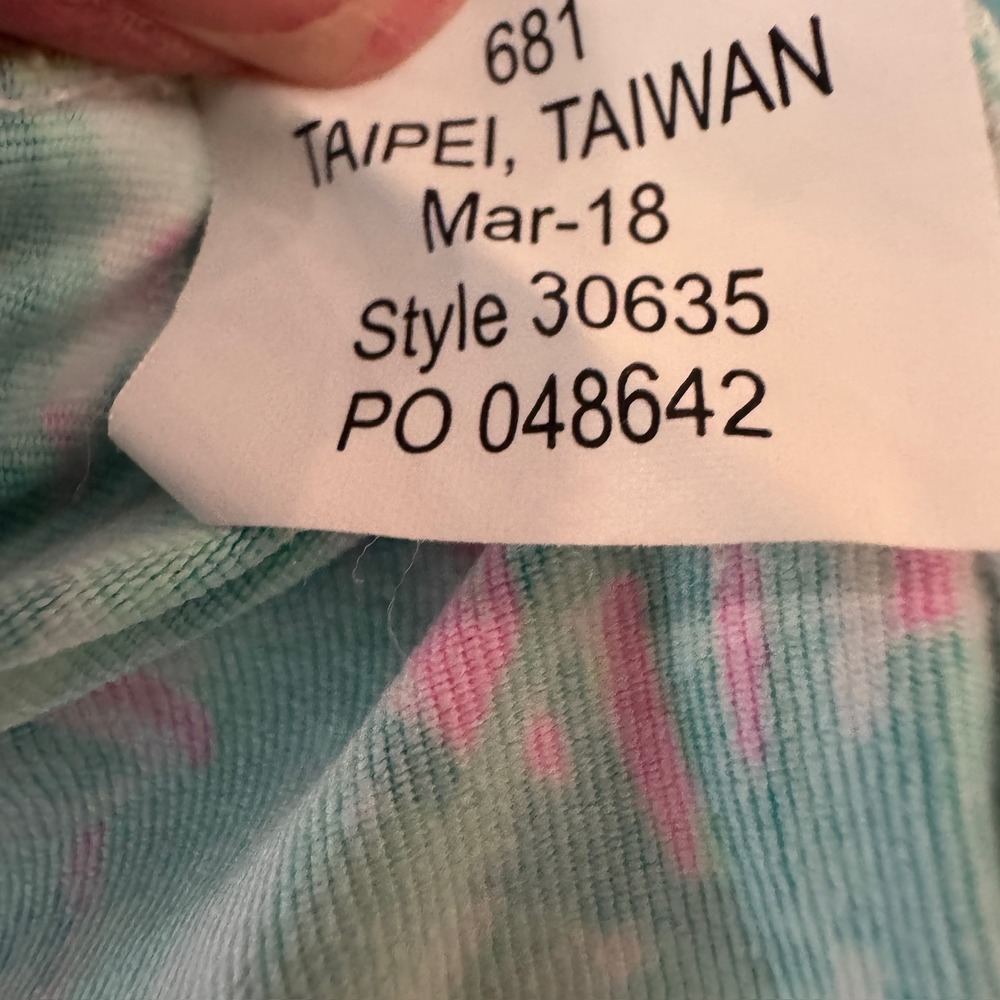 Chubbies Mens Flamingo Leopard Swim Trunks Blue Pink 5.5 Inseam Small 30635